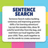 120+ (1.3 1 Inches), 5, 6, 7, 8 Skillmatics Educational Board Game - Sentence Search, Fun Learning Toys and Games