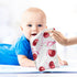 Msyxl 3 Pack 12x12in Watercolor Cherry Pattern Baby Washcloths Soft Face Towel Absorbent Bath Wash Cloths for Newborn