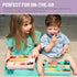 melii Snackle Box, Divided Snack Container for Kids, Food Storage with Removable Dividers, Arts & Crafts, 12