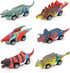 EASYFUN Dinosaur Toys for Kids 3-5 Pull Back Toy Cars 6 Pack