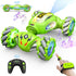 Resosese RC Stunt Cars Remote Control Car Double-Sided Driving 360-degree Flips Rotating