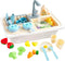 Beright Play Kitchen Sink Toys, Toddler Sink Toys with Upgraded Faucet, Pretend