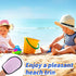 Theshai 2 Pieces Sand Wipe Off Mitt, Beach Sand Cleaner Soft Wipe Off Mitt for Beach Volleyball and Beach Activities