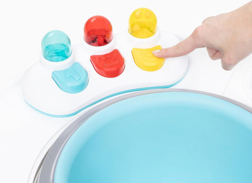 5-in-1 Smart Steps Explore N Play Activity to Booster Seat, Blue Safari Fun