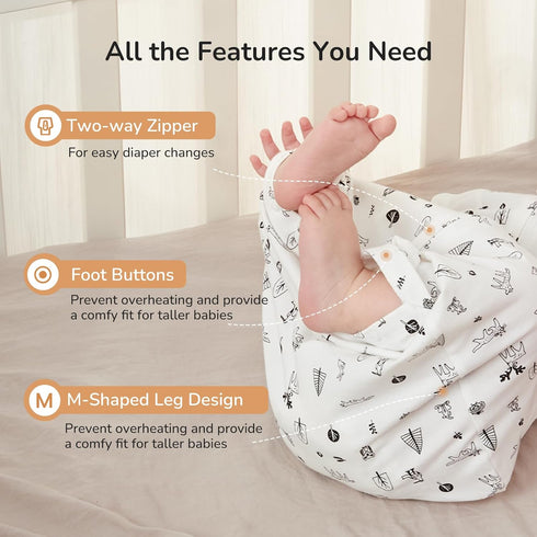 0-3 5-13lb, 0-3 2-Way 1Pack KIDIRA Swaddle for Newborns, Baby Swaddles Months Arms Up Swaddle Months Newborn