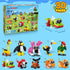 30 Pack Party Favors for Kids Building Toy, 750 PCS Animals Building Block Set for Goodie Bag Stuffers, Classroom Prizes