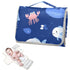 Portable Diaper Changing Pad Travel Baby Changing Mat Waterproof Diaper Changing Mat Foldable Lightweight Baby Changer