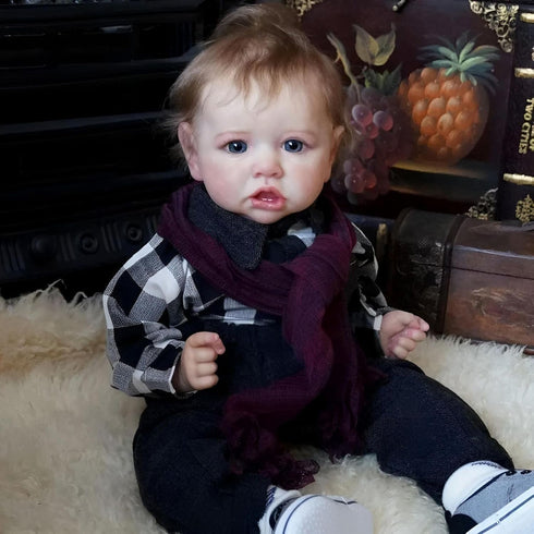 KSBD Reborn Baby Dolls - 20 inch Lifelike Realistic Baby Doll Boy,