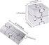 Fidget Cube New Version - Metal Infinity Cube Prime for Stress Relief, Durable Sensory Gifts for Adults and Kids