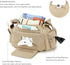 22L Puffer Crossbody Bags for Women Mom Large Diaper Bag Purse with Wipes & Trash Dispenser Cross Body Purses Messenger