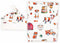 Farm Swaddle Blanket and Hat Set Newborn 0-3 Month Wrap Baby Receiving