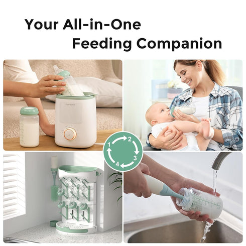 Momcozy Momcozy Bottle Brush Kit & Natural Baby Bottle