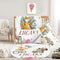 Custom Crib Bedding Set - Personalized Name Nursery Bedding Sets, 3 PCS