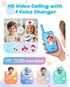KAKTIN 3 4 5 6 7 8 3 Video Walkie Talkies for Kids, Christmas Birthday Gifts Toys for Boys Age, Kids Intercom