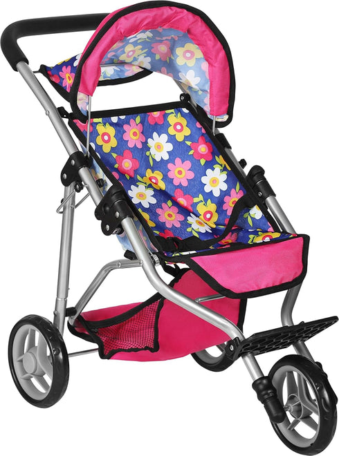fash n kolor Baby Doll Stroller Gift for Kids, Toy Doll Stroller