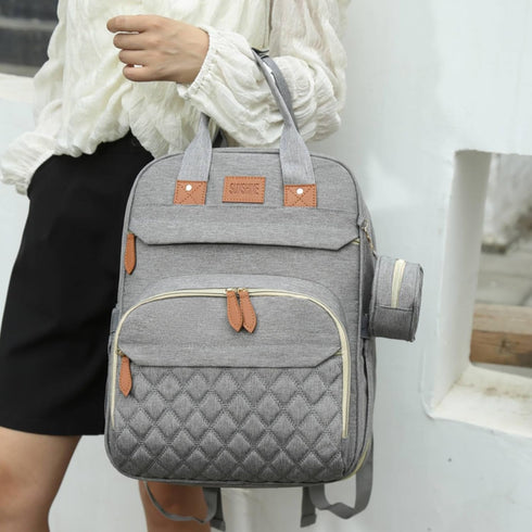 Loyybee Backpack, Pack Diaper Bag Baby Diaper Bag with Changing Station Multifunctional Travel Baby Bag, Waterproof