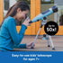 Educational Insights Set, 7+ GeoSafari Starview Telescope - Kids Telescope for Beginner Astronomy, Stargazing & Viewing