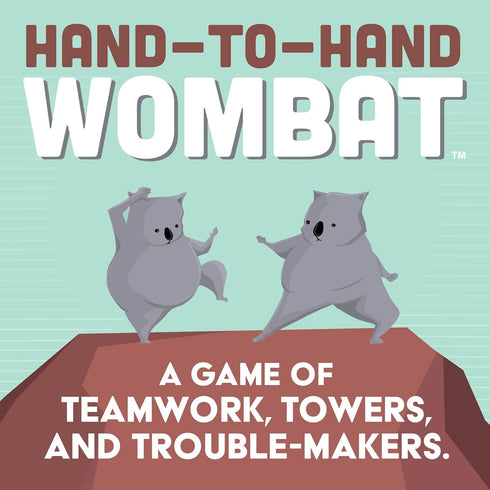 Exploding Kittens Hand to Hand Wombat Card Game - Fun Family Games for Adults Teens & Kids