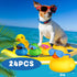 24 Pcs Mini Rubber Ducks with Sunglasses, Rubber Ducks in Bulk Valentine Bathtub Toys for Cruise Valentines Kids