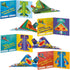 Peaceable Kingdom Valentine's Day Gift for Kids, Fun Party Favors for Classroom, Goodie Bag Stuffers - Paper Plane