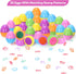 24 Pack Prefilled Easter Eggs With Toys, Stamps with Easter Tattoos Easter Basket Egg Hunt Stuffers, Pre Filled Easter