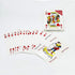 QkonkgnS 5X7 Inch (4 Large Jumbo Playing Cards, Giant Deck of Cards Games for Families Casino Party Decorations