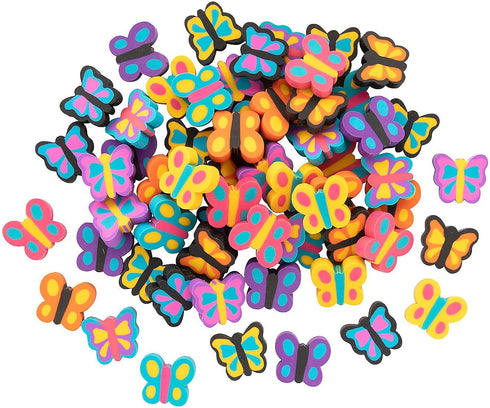 Bulk Butterfly Mini Erasers - 300 Pieces for Kids