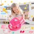 Playset Set 2 1 13 Inch 3+ deAO Baby Doll Baby Doll Crib Bed Adjustable in Baby High Chair and Rocking Bed, Baby Doll