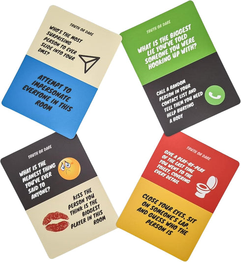 Unruly Choices - A Wild Truth or Dare Party Game Fun for College, Birthdays & Game Nights