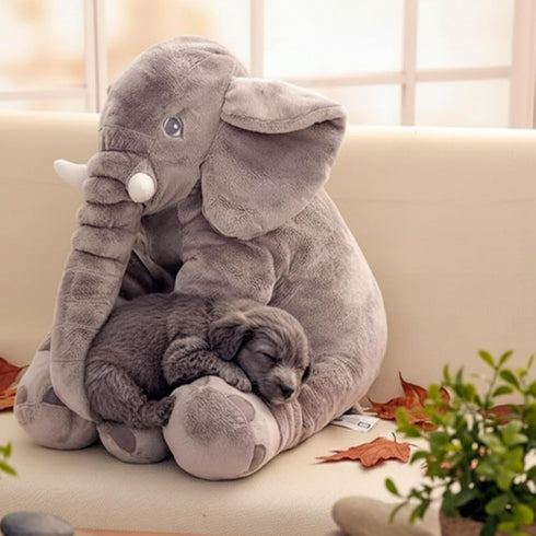 24 Inch Ryttir Fuzzy Large Elephant Stuffed Animal, Soft Stuffed Elephants Plush Toy Newborn Gift, Funny Elephant Gifts