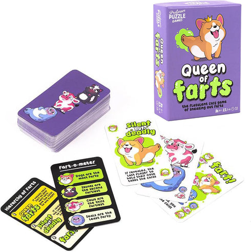 Professor Puzzle Queen of Farts Game