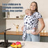 Anecoes 7-35 lbs Baby Wraps Carrier - Polka Dots Pattern - All-in-One Baby Wearing Wrap Hands-Free Design Infant Sling