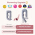 Momcozy Dreamlign 50-72 Inch Pregnancy Pillow for Sleeping, U Pro Maternity Pillow with Adjustable Leg Pillow