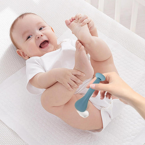 GLANSI Diaper Cream Spatula, Baby Diaper Brush, babby bum brush, Diaper Cream Applicator, Flexible Diaper Paste