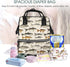 TZTTZT Backpack, Mommy Realistic Style Fish Print Diaper Bag Toddler Baby Girl Boy Diaper Bag for Mom Dad, Bags Travel