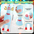 Honoson 50 6.5 Inch Pcs Glow in The Dark Rubber Chicken Luminous Screaming Glowing Novelty Squeaky Chicken Prank