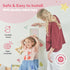 MYRO - Mirrored Height Chart for Children Shatterproof Acrylic Growth Chart for Nursery, Bedroom, School Locker