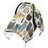 Mazeann Forest Owl Vintage Car Seat Cover Baby Breathable Soft Infant Carseat Covers