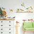 DECOWALL DS2-8038 Little Birds Kids Wall Stickers, Peel and Stick Removable Wall Decals for Kids Nursery Bedroom (Small)