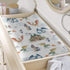 Fairytale Dragons Castle Changing Pad Cover, Watercolor Dragon Princess Sheets for Baby Nursery, 32''x16''