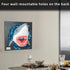 Set 3D 2166PCS Mini Building Blocks Shark Mural - Cute Animal Wall Art Shark Craft Kit Micro Mini Block Bricks Creative