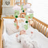 Pack Safari Baby Mobile, Jungle Mobile for Crib, Crib Mobile for Boys and Girls, Nursery Mobile for Bassinet