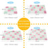 0.4 Inch 16 Foam Play Mat for Baby, Thicked Interlocking Floor Mats with Solid Colors, Squares Non-Toxic Baby Play Mat