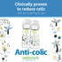 9oz/270mL, 1 2-Pack, 0m+ 6-Pack 2 Dr. Brown's Anti-Colic Options + Wide-Neck Baby Bottle Designer Edition, Dino Decos