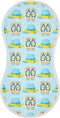 decor gift Cotton Muslin Burp Cloths Large Soft and Absorbent? Summer Blue Flipflop Baby