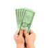 LEARNING ADVANTAGE Five Dollar Play Bills, Set of 100, $5 Paper Bills