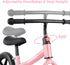 Elantrip Lightweight Black Balance Bike for 1-3 Year Old Boys, No Pedal Toddler Bike with Adjustable Seat