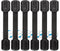 Baby Proofing Safety Cabinet Locks, Child Proof Latches for Dresser Drawer, 6 Pcs by Oxlay, Black
