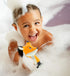 DolliBu Fox Bath Buddy Squirter - Floating Orange Rubber Bath Toy for Toddlers, Fun Water Squirting Play