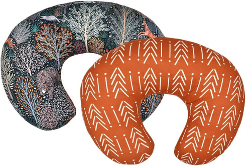 Boyoung Stretchy Nursing Pillow Covers Ultra Soft Slipcovers for Breastfeeding for Baby Girls